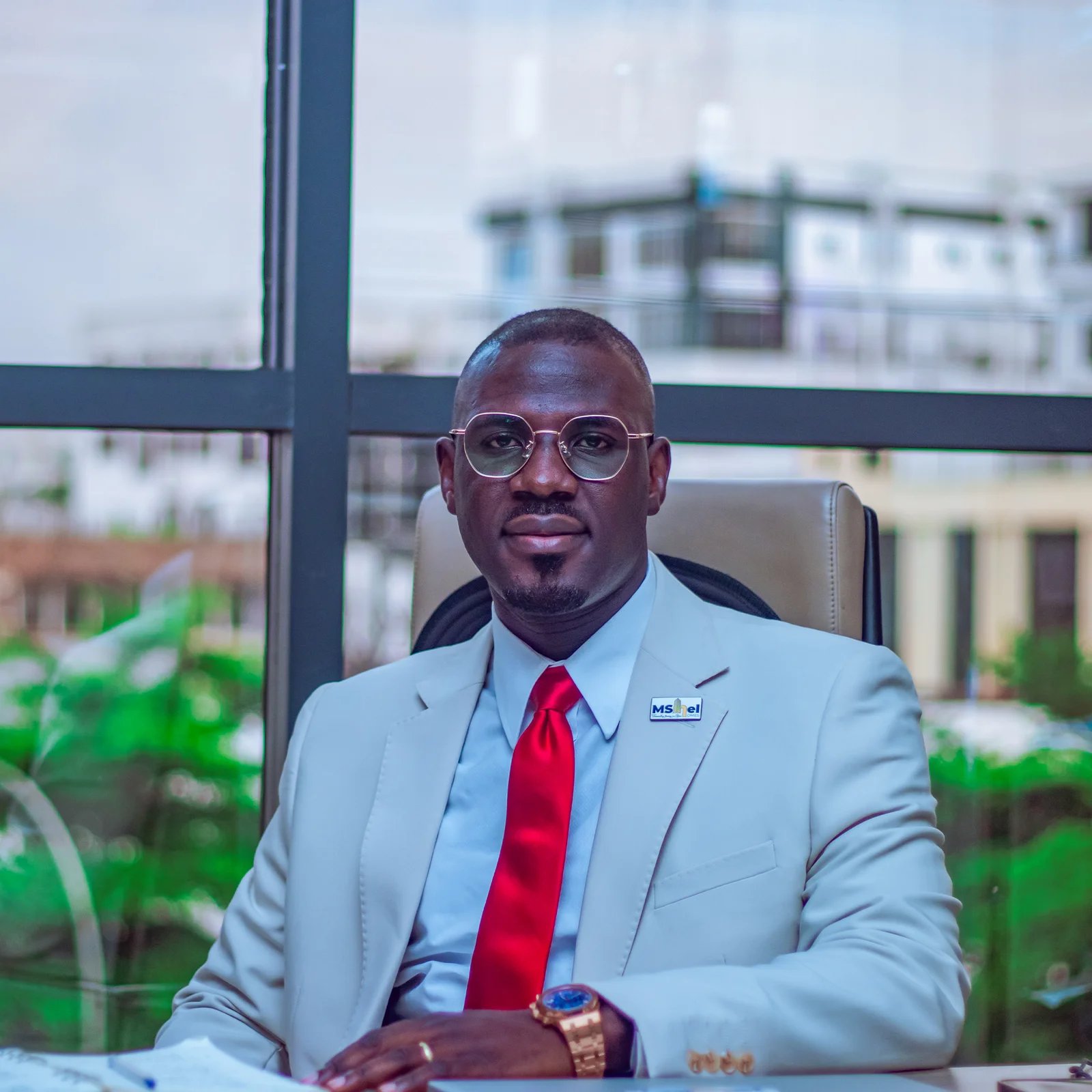 Dr. Arc, Barka Umar Mshelia, GMD at Mshel Blocks & Machineries